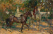 De ochtendwandeling - Sir John Lavery — weergave van het kunstwerk