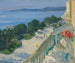 La Terrasse à Cap d'Ail - Sir John Lavery — weergave van het kunstwerk