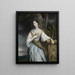 Anne Dashwood 1743-1830, later Countess of Galloway - Sir Joshua Reynolds — framed artwork on a wall