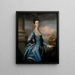 Mademoiselle Elizabeth Ingram - Sir Joshua Reynolds — framed artwork on a wall