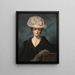 Mademoiselle Mary Hickey - Sir Joshua Reynolds — framed artwork on a wall