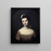 Mademoiselle Morris - Sir Joshua Reynolds — framed artwork on a wall