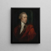 Portrait Painting of James Coutts Esquire - Sir Joshua Reynolds — framed artwork on a wall