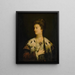 Portrait Painting of Lady Williams Wynn - Sir Joshua Reynolds — framed artwork on a wall