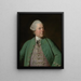 Portrait Painting of Edward Holden Cruttenden - Sir Joshua Reynolds — framed artwork on a wall