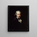 Self-portrait 2 - Sir Joshua Reynolds — framed artwork on a wall