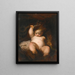 L'enfant Hercule - Sir Joshua Reynolds — framed artwork on a wall
