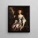 Portrait of Lady Elizabeth Strickland née Pile - Sir Peter Lely — framed artwork on a wall