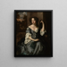 Portret van Louise de Kéroualle, hertogin van Portsmouth - Sir Peter Lely — ingelijst kunstwerk aan de muur