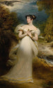 Portret van Miss Mary Payne - Sir William Beechey — weergave van het kunstwerk