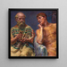 Socrates en Alcibiades - Kristian Zahrtmann — ingelijst kunstwerk aan de muur
