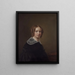 Zelfportret - Sofia Adlersparre — ingelijst kunstwerk aan de muur