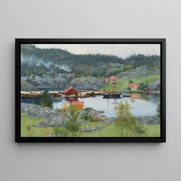 Sofie Werenskiold - Fiord Landscape.webp