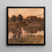 Avond in Auvers - Jean Charles Cazin — ingelijst kunstwerk aan de muur
