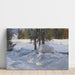 Reproductie van het schilderij Zonneschilderij winter - Edward Theodore Compton