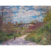 Reproductie van het schilderij Zonnetje in de winter in Veneux-Nadon - Alfred Sisley