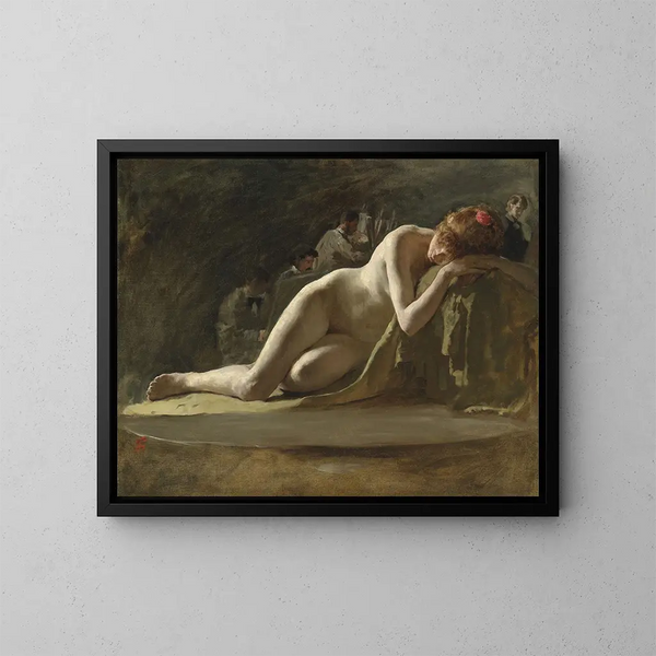 La classe de vie - Solomon Joseph Solomon — ingelijst kunstwerk aan de muur