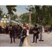 Reproductie van het schilderij zomeravonden in Tivoli (1888) - Paul Fischer