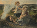 Het Brandhout - Sophie Anderson — weergave van het kunstwerk