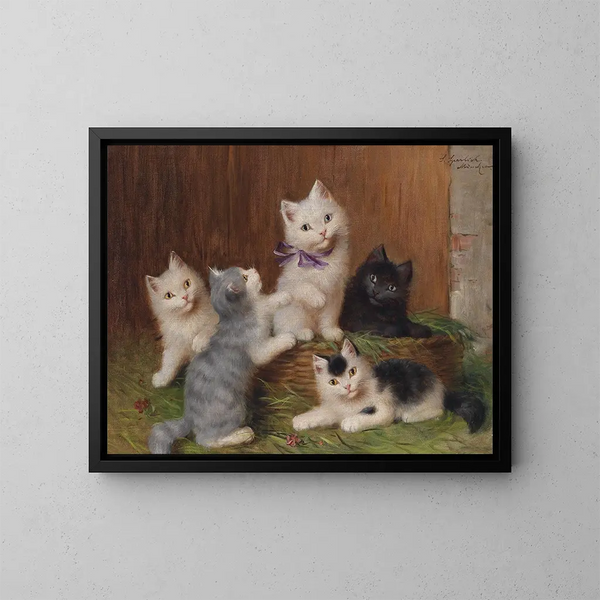 Katjes - Sophie Sperlich — ingelijst kunstwerk aan de muur