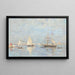 Uitgang van de boten in Saint-Vaast-la-Hougue - Eugène Boudin | Kunstdruk