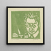 van het glasblazer Walter Kirchner - Ernst Ludwig Kirchner — ingelijst kunstwerk aan de muur