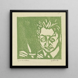Souffleur de verre Walter Kirchner - Ernst Ludwig Kirchner
