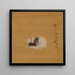 Mouse - Shibata Zeshin — framed artwork on a wall