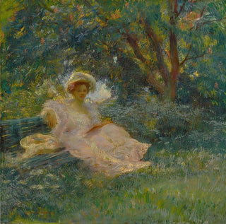 Sous les arbres - Gaston La Touche
