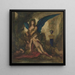 Sfinx in een grot, koning dichter en krijger - Gustave Moreau — ingelijst kunstwerk aan de muur