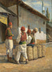 Les Blanchisseurs - Spiro Bocaric — weergave van het kunstwerk