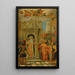 scène uit het leven van Sint Johannes Chrysostomos - Spyridon Ventouras — ingelijst kunstwerk aan de muur