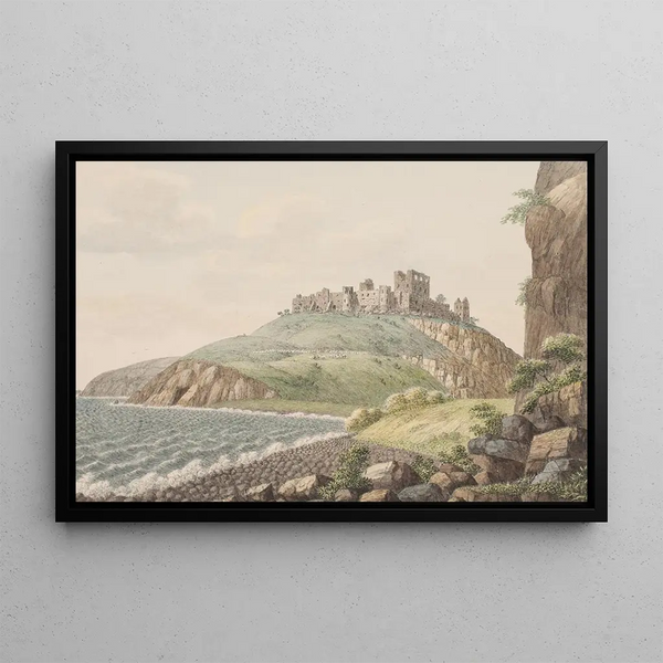 Sren L Lange - Hammershus p Bornholm Set fra sydsiden.webp