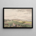 Rudkøbing sur Langeland - Søren L. Lange — ingelijst kunstwerk aan de muur