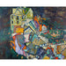 Stadtende bzw. Porträtskizzen Heinrich Benesch d'Egon Schiele — gepresenteerd in een interieur