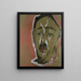 Portrait of Stefan Totwen - Stanisław Ignacy Witkiewicz — framed artwork on a wall