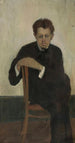 Portret van de musicus Korolev - Stanisław Kuczborski — weergave van het kunstwerk