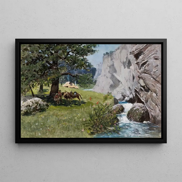 Stanisaw Witkiewicz - Rest under Rocks.webp
