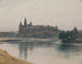 Wawel aan de Vistula-kant - Stanisław Witkiewicz — weergave van het kunstwerk