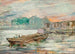 Péniches sur la Seine - Stanisław Wyspiański — weergave van het kunstwerk