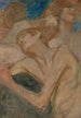 Studie van compositie van naakten - Stanisław Wyspiański — weergave van het kunstwerk