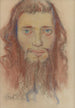 Tête d'un Juif - Stanisław Wyspiański — weergave van het kunstwerk