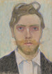 Autoportrait - Stanisław Wyspiański — weergave van het kunstwerk