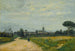 Het dorp van Ouistreham - Stanislas Lépine — weergave van het kunstwerk