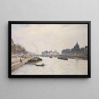 Stanislas Lpine - Le pont des Arts vue du pont Royal.webp