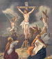 De kruisiging - Stecher Litho & Co.. — weergave van het kunstwerk