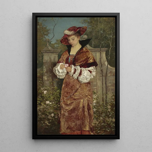 Stefan Bakaowicz - Portrait of a lady in the garden.webp