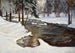 Stream in Winter Forest - Stefan Filipkiewicz — artwork view