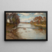 La Rivière Dunajec à Szaflary - Stefan Filipkiewicz — framed artwork on a wall