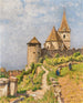van Weissenkirchen in de Wachau - Stefan Simony — weergave van het kunstwerk